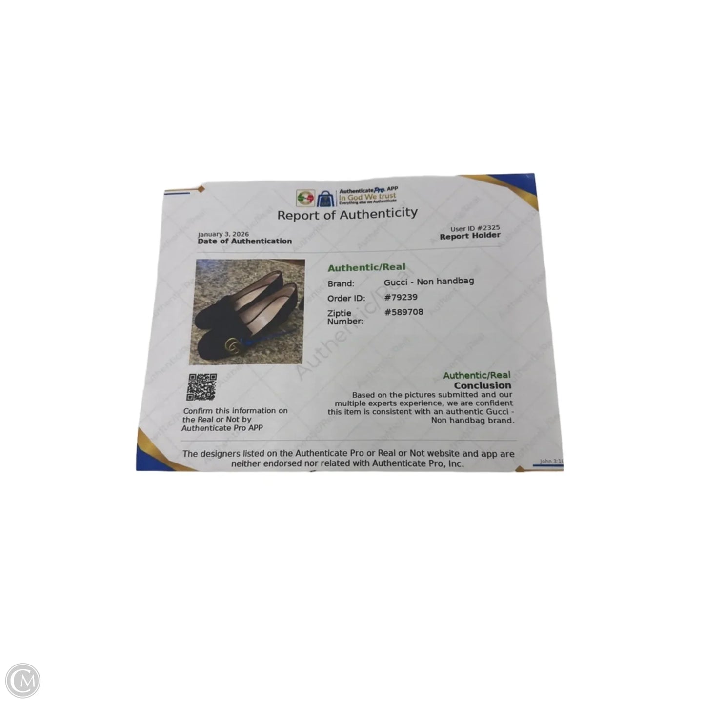 Gucci Marmot GG Luxury Shoes in Size 9 (39)