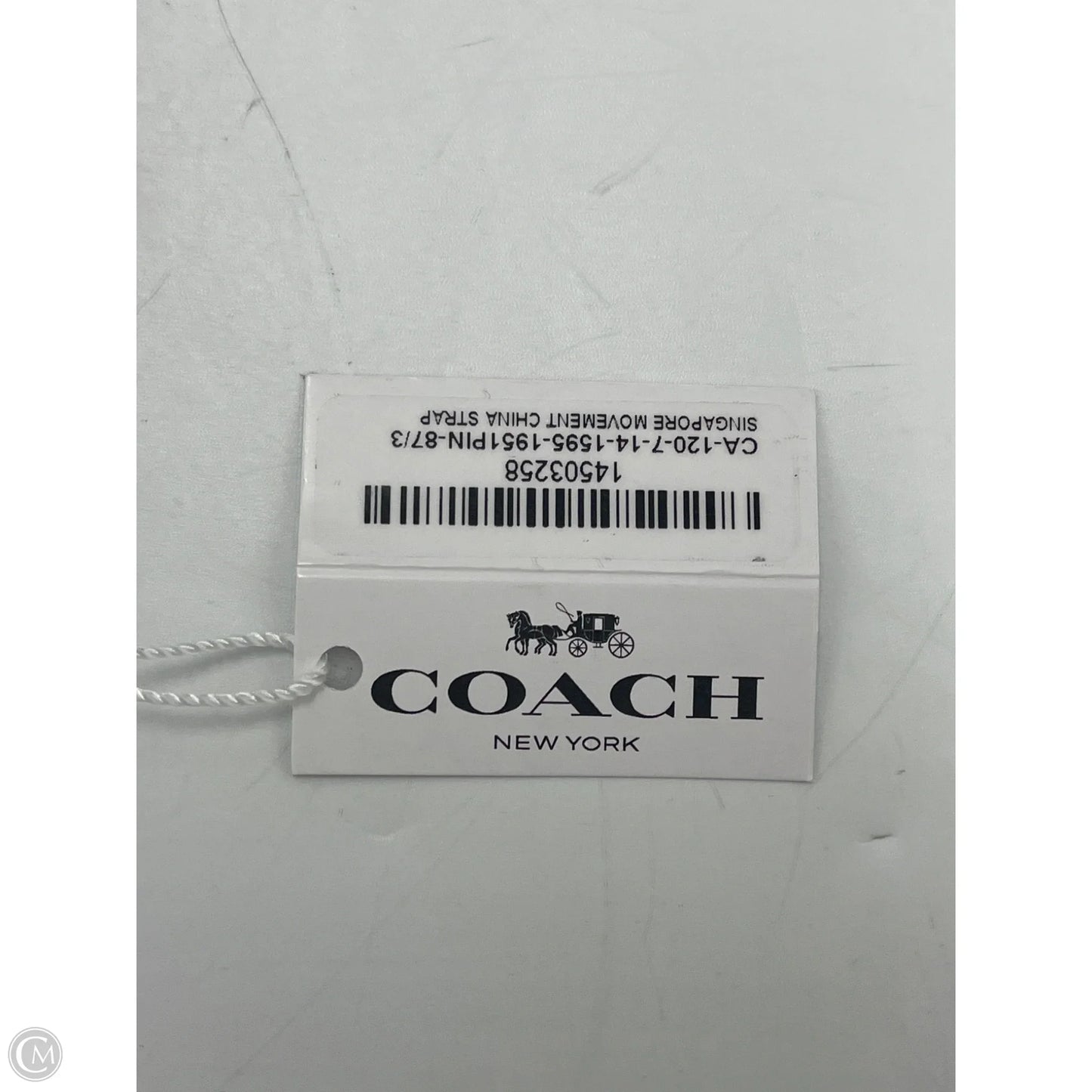 New! Watch Designer w/ Box By Coach