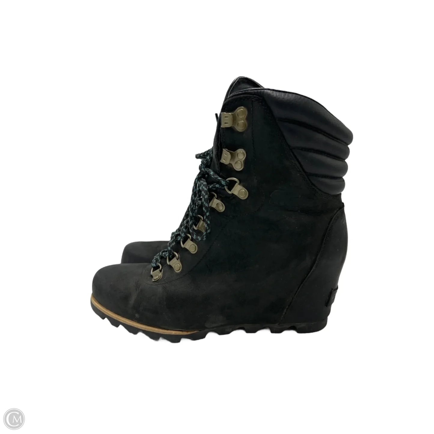 Boots Ankle Heels By Sorel In Black, Size: 11