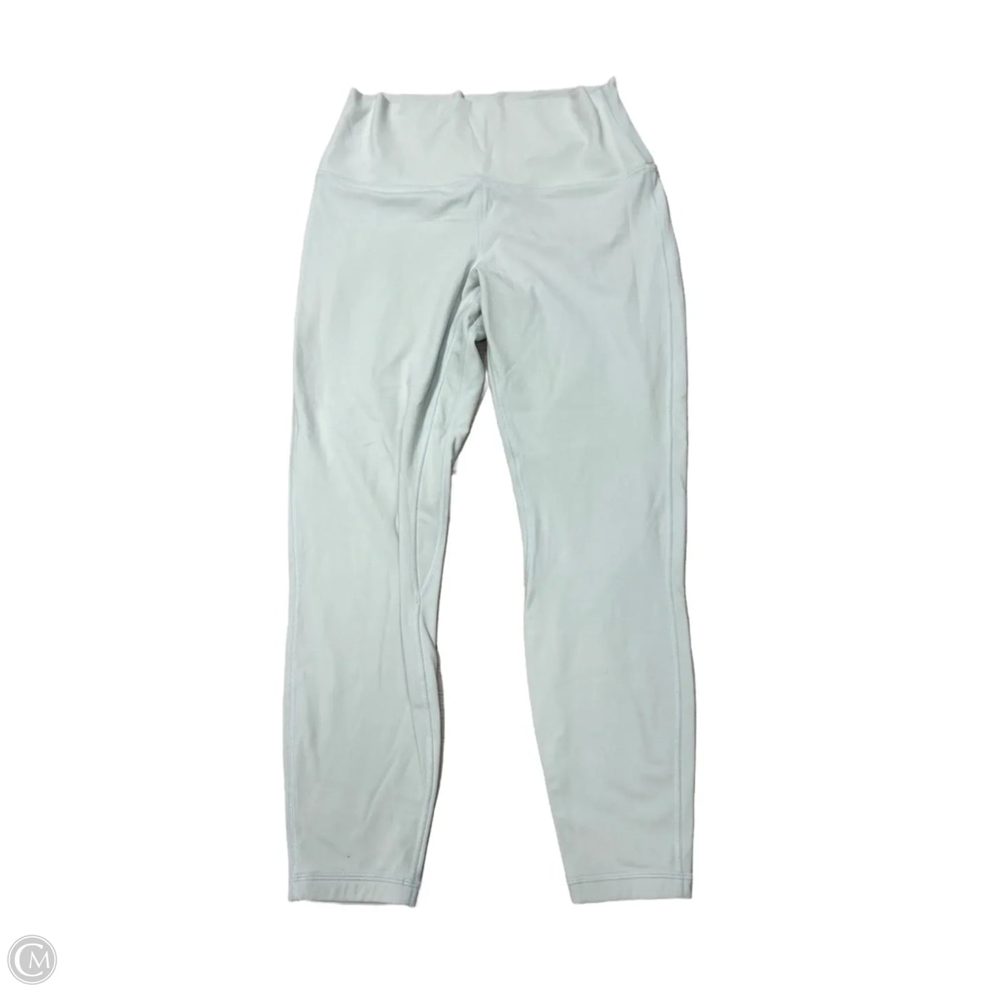 Athletic Leggings By Lululemon In Aqua, Size: M