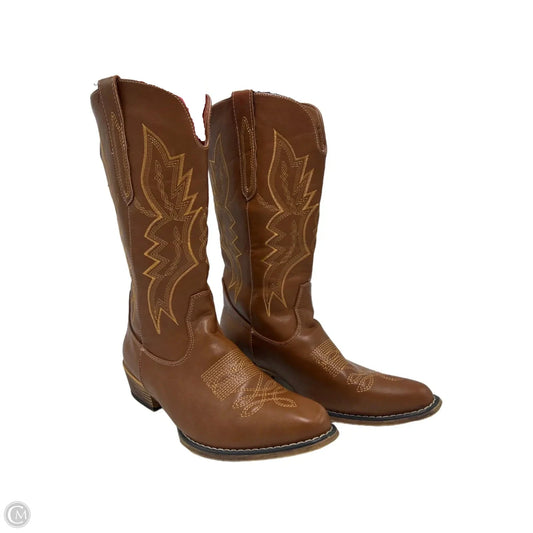 ILV Boots Western By In Brown, Size: 9