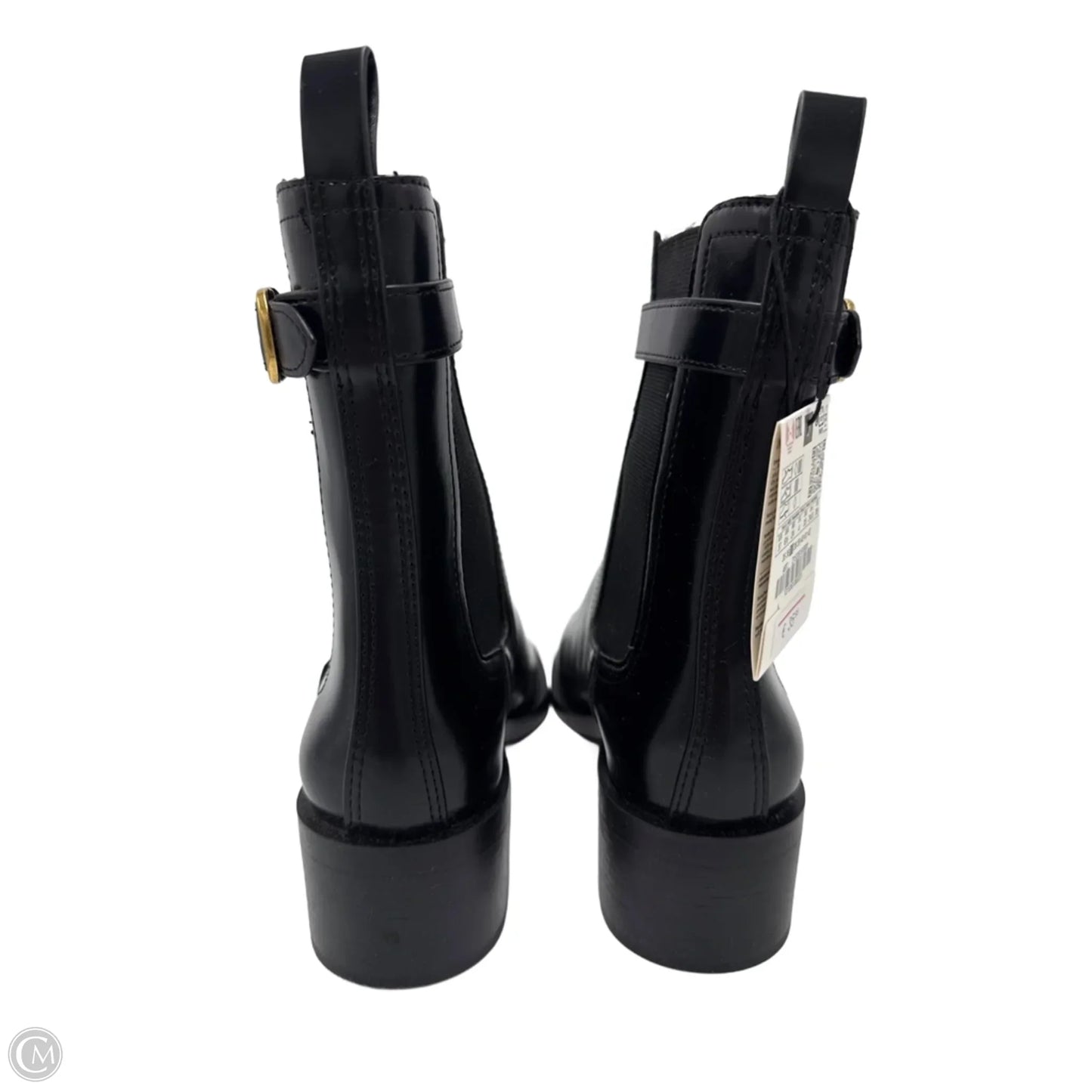 New! Boots Ankle Heels By Zara In Black, Size: 6.5