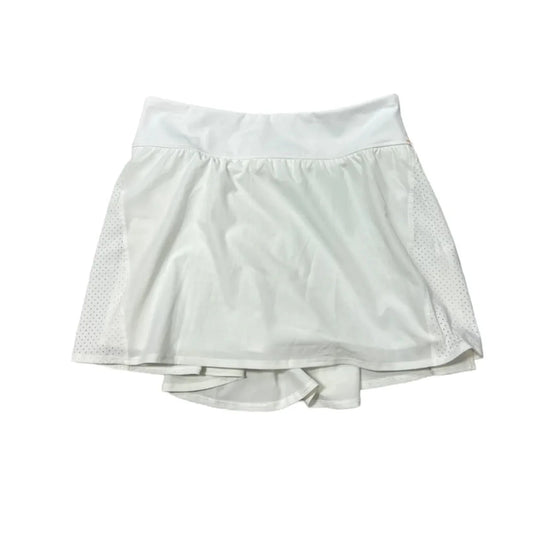 Athletic Skort By Spanx In White, Size: L