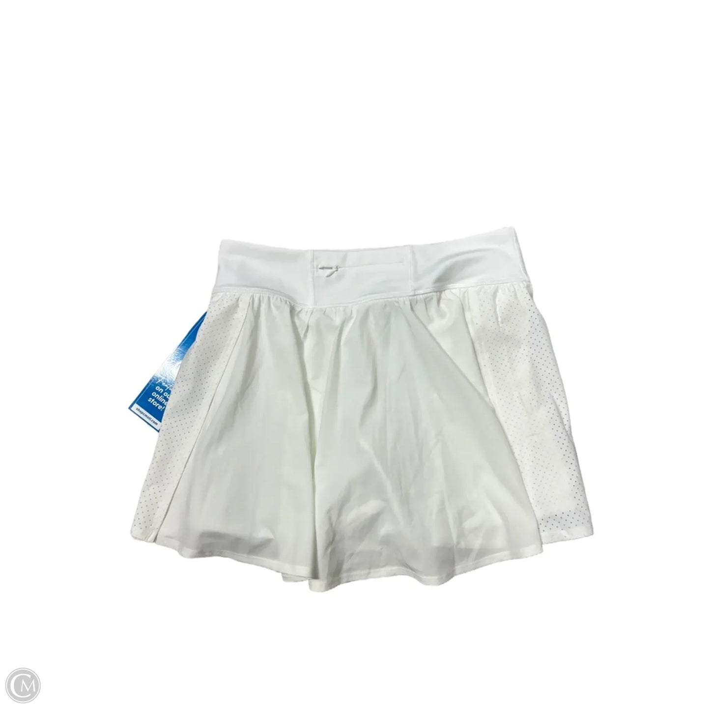 Athletic Skort By Spanx In White, Size: L
