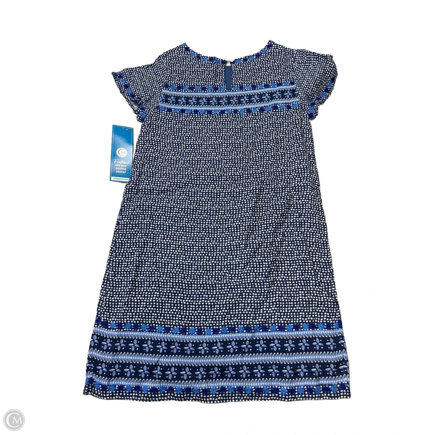 Dress Casual Short By Vineyard Vines In Blue, Size: Xs