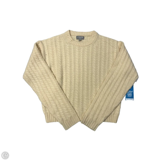 Sweater Cashmere By J. Crew In Cream, Size: Xs