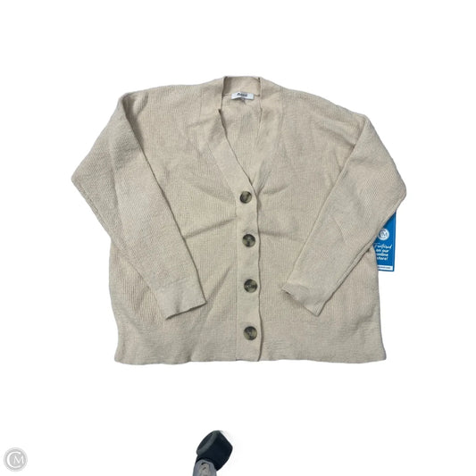Sweater Cardigan By Madewell In Cream, Size: S
