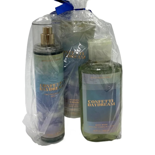 New! Confetti Daydream 3pc. Fragrance Set By Bath And Body Works