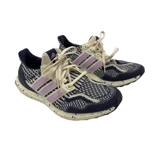 Shoes Athletic By Adidas In Blue & Cream, Size: 7