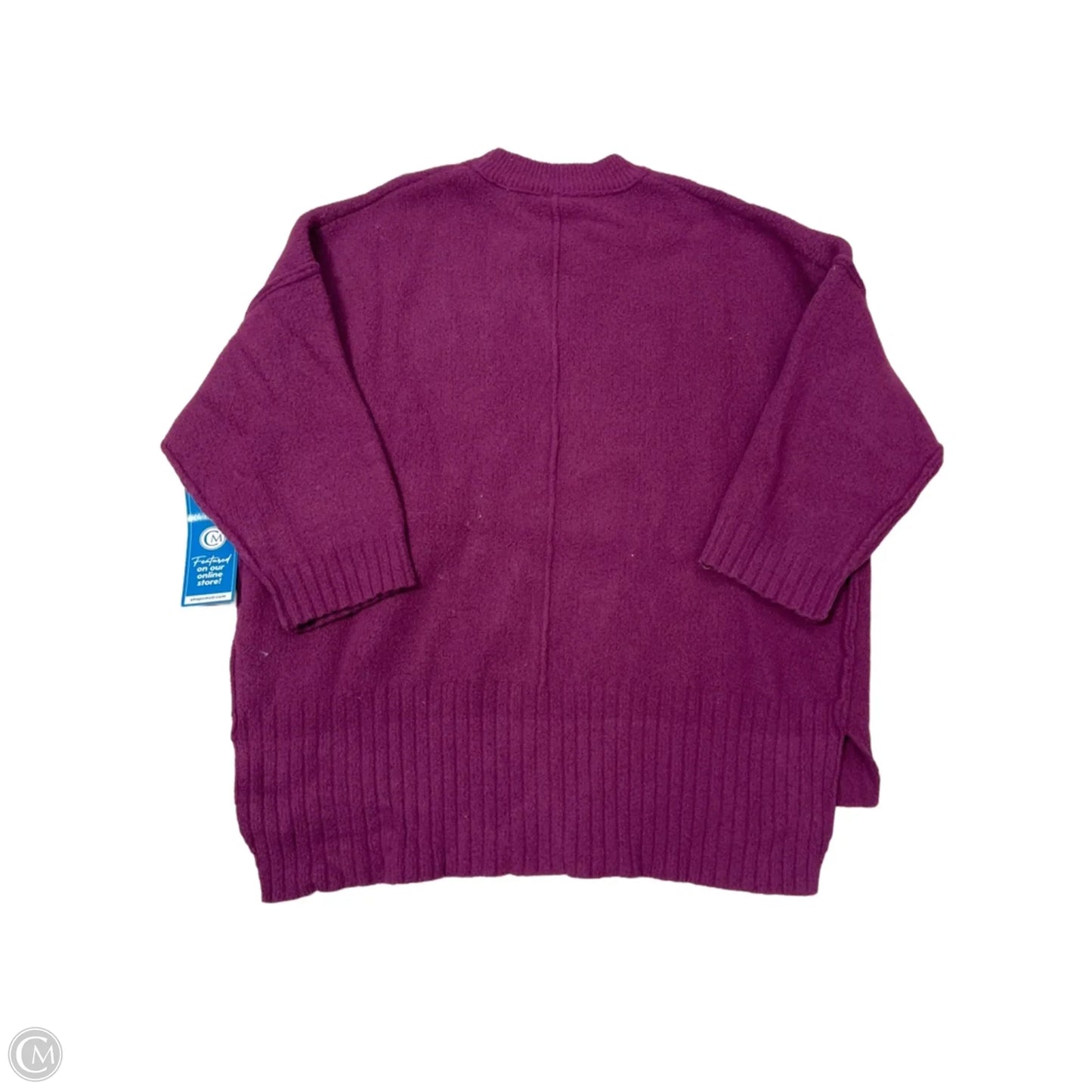 Sweater By Free People In Purple, Size: S