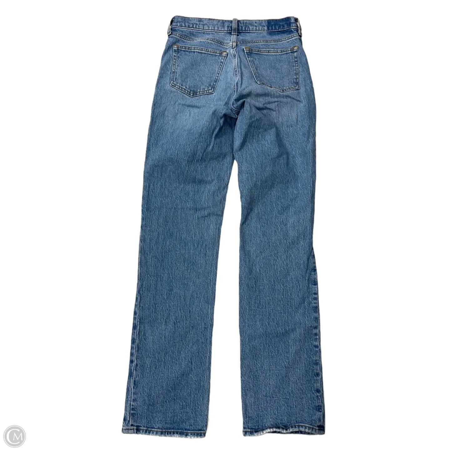Jeans Straight By Abercrombie And Fitch In Blue, Size: 0