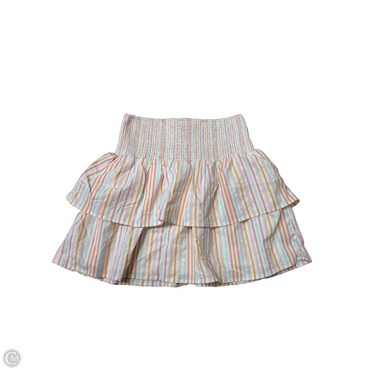 Skirt Mini & Short By Vineyard Vines In Striped Pattern, Size: M