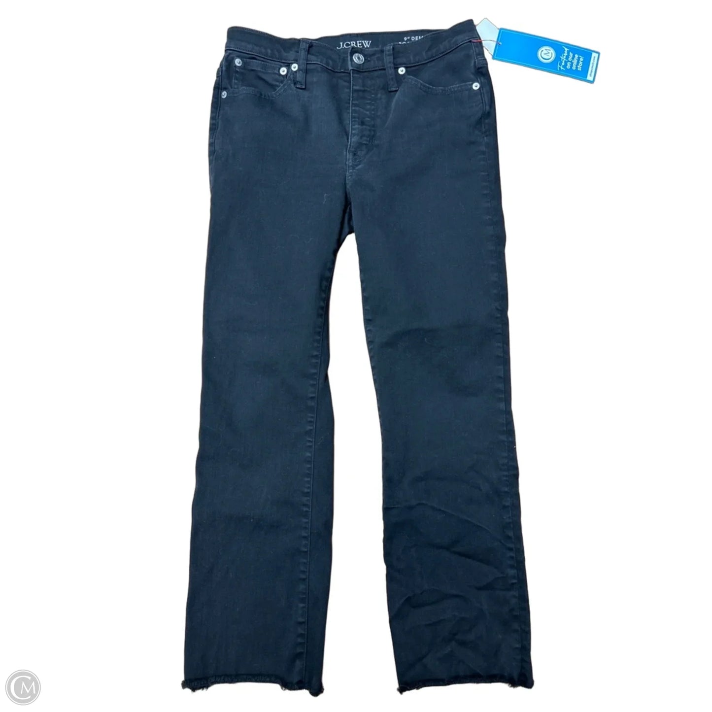 Jeans Cropped By J. Crew In Black, Size: 4