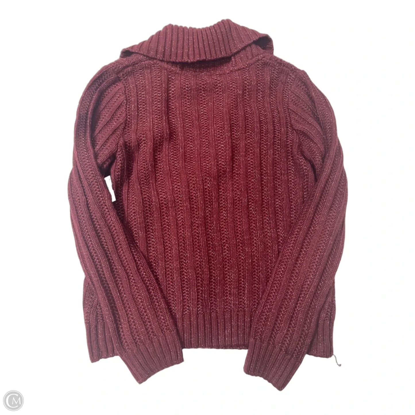 Sweater By Harley Davidson In Maroon, Size: L