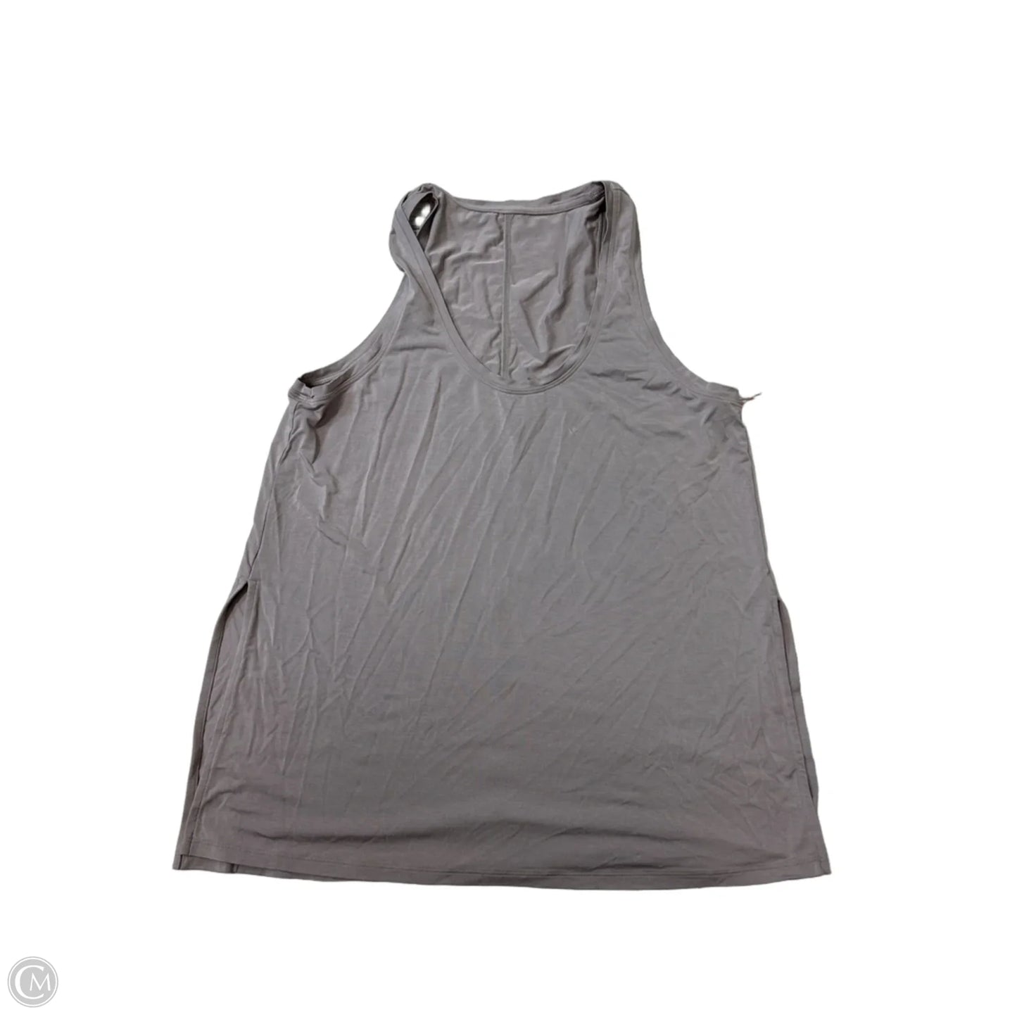 Athletic Tank Top By Lululemon In Taupe, Size: M