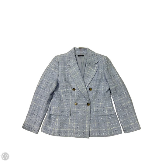 Blazer By Ann Taylor In Purple, Size: L