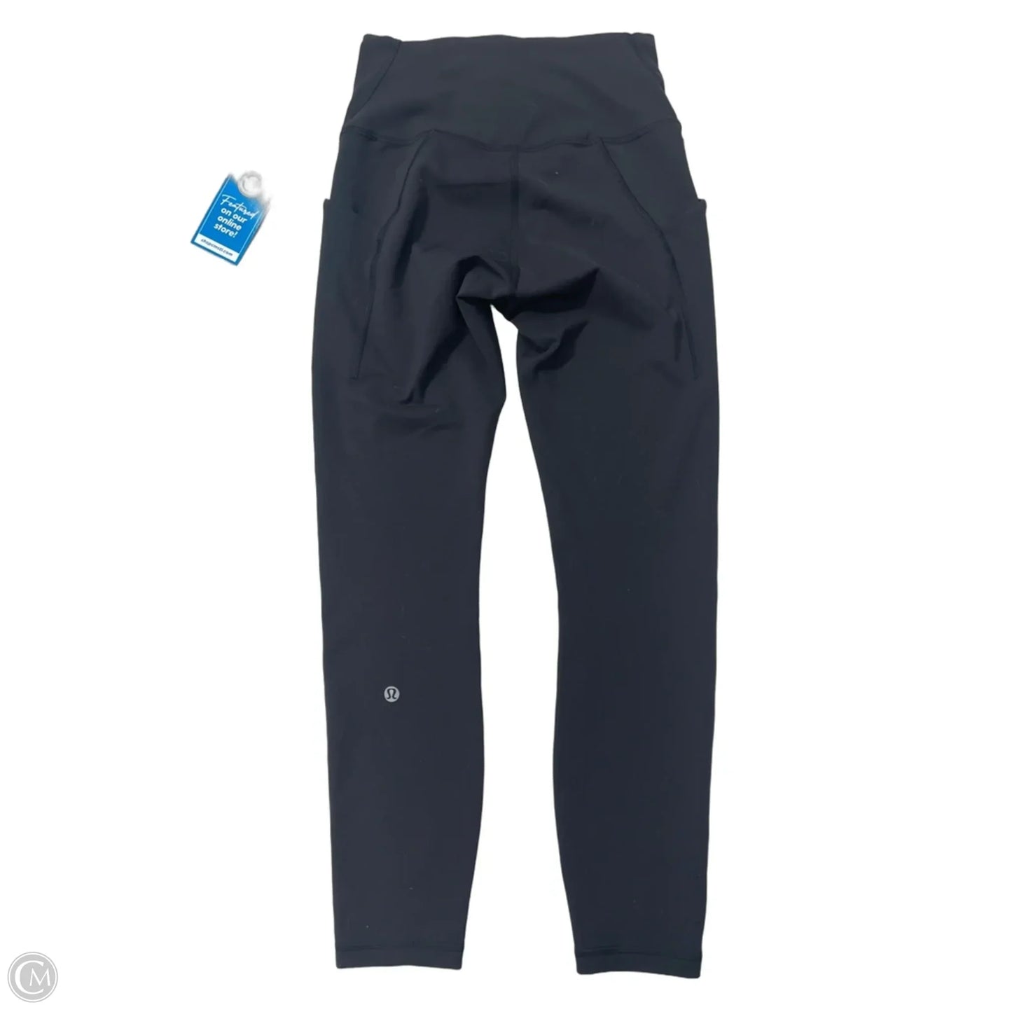 Athletic Leggings By Lululemon In Black, Size: S
