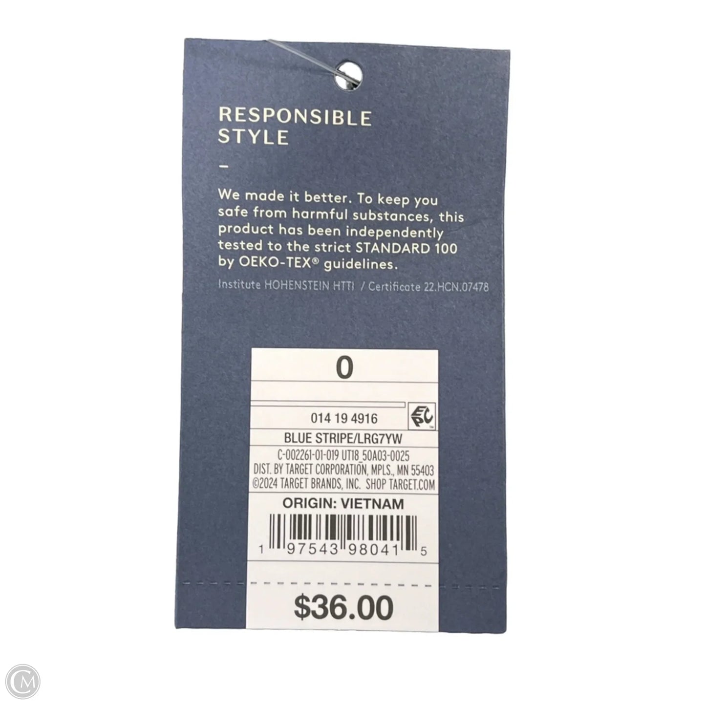 Romper By Universal Thread In Striped Pattern, Size: Xs