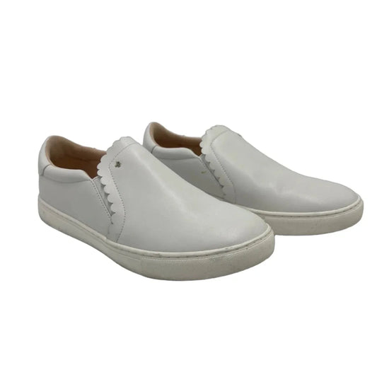 Shoes Designer By Kate Spade In White, Size: 11