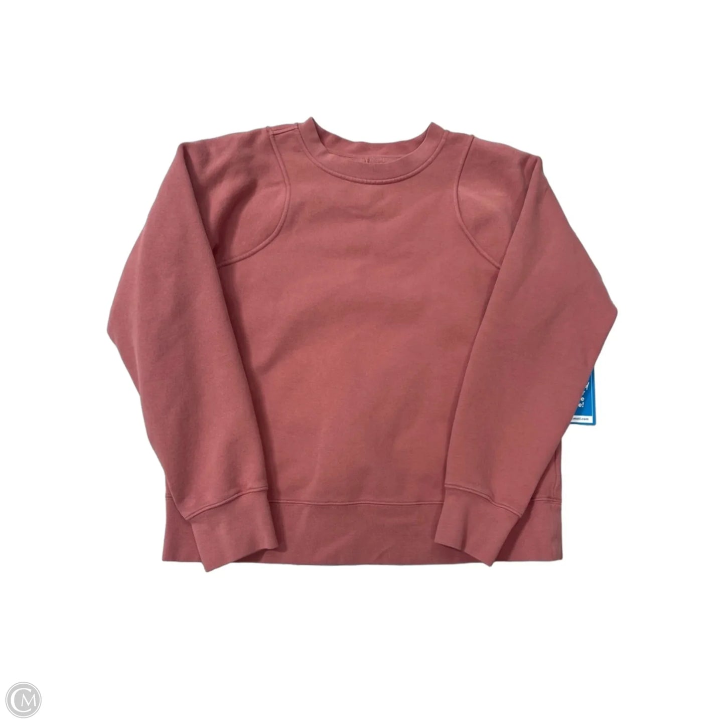Athletic Sweatshirt Crewneck By Lululemon In Pink, Size: S