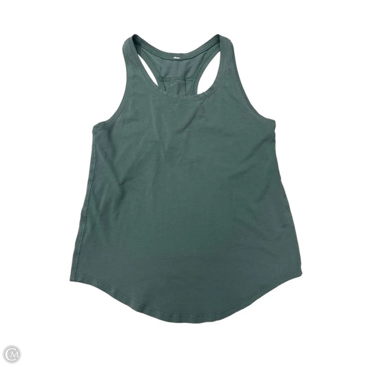 Athletic Tank Top By Lululemon In Green, Size: S
