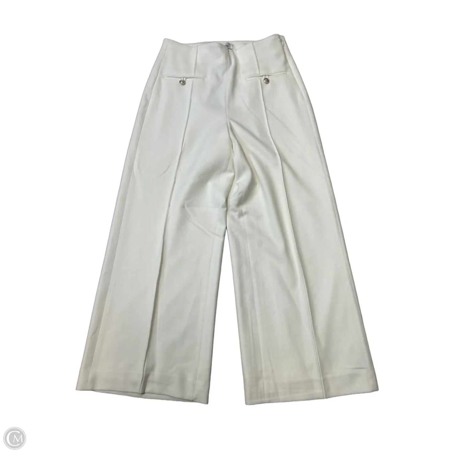Pants Cropped By White House Black Market In White, Size: 2