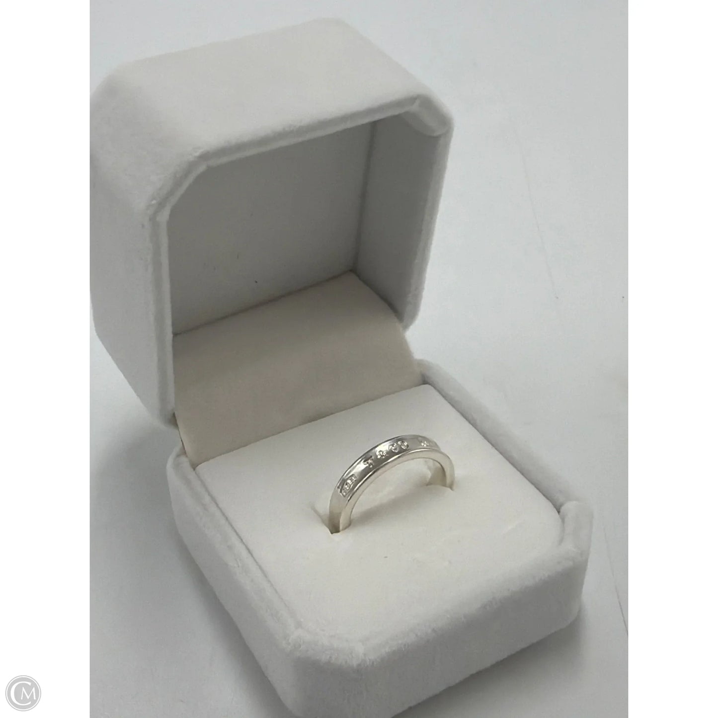 Tiffany & Company 1837 Narrow 925 Silver Ring, Size: 5.5