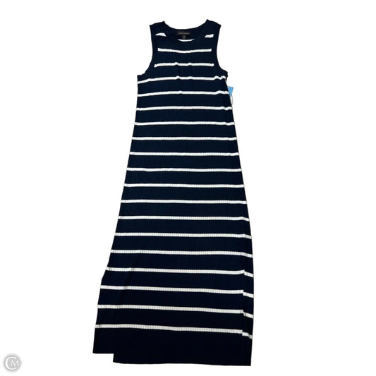 Dress Casual Maxi By Banana Republic In Navy, Size: S
