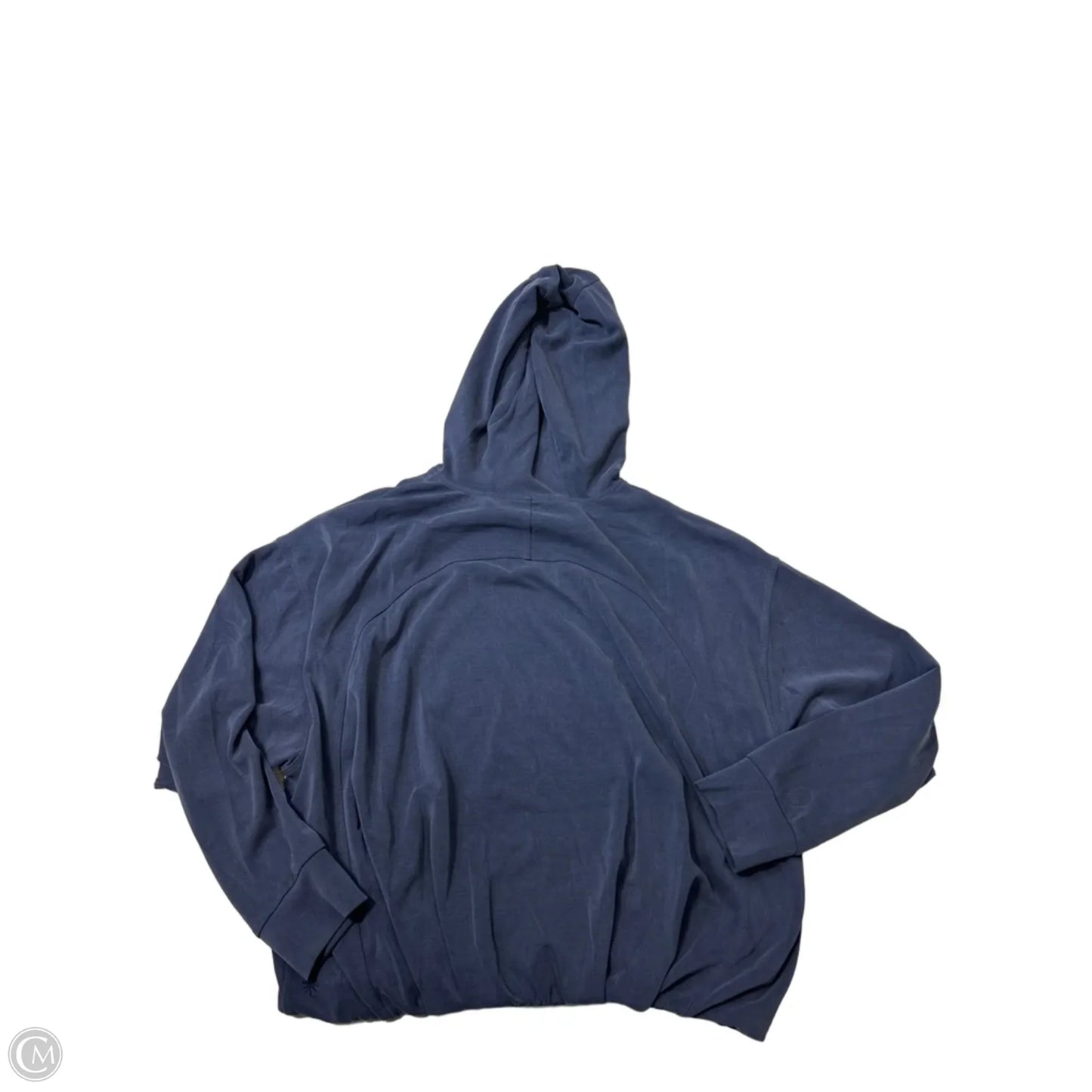 Athletic Sweatshirt Hoodie By Athleta In Blue, Size: L