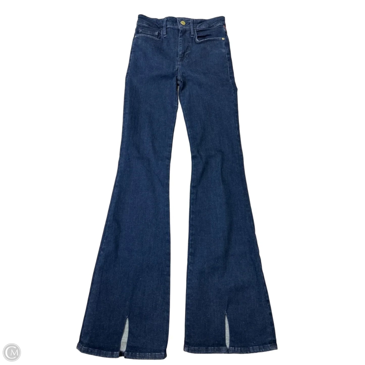 Jeans Flared By Frame In Blue, Size: 0