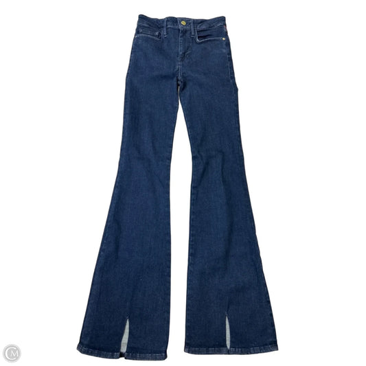 Jeans Flared By Frame In Blue, Size: 0
