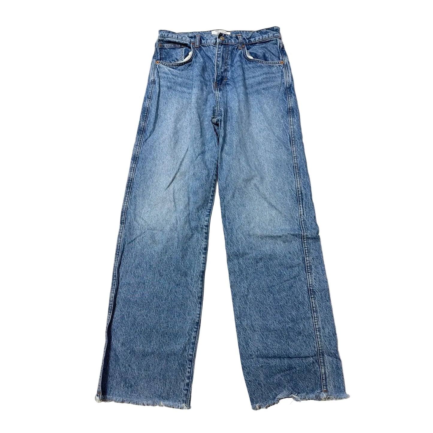 Jeans Wide Leg By Reformation In Blue, Size: 8