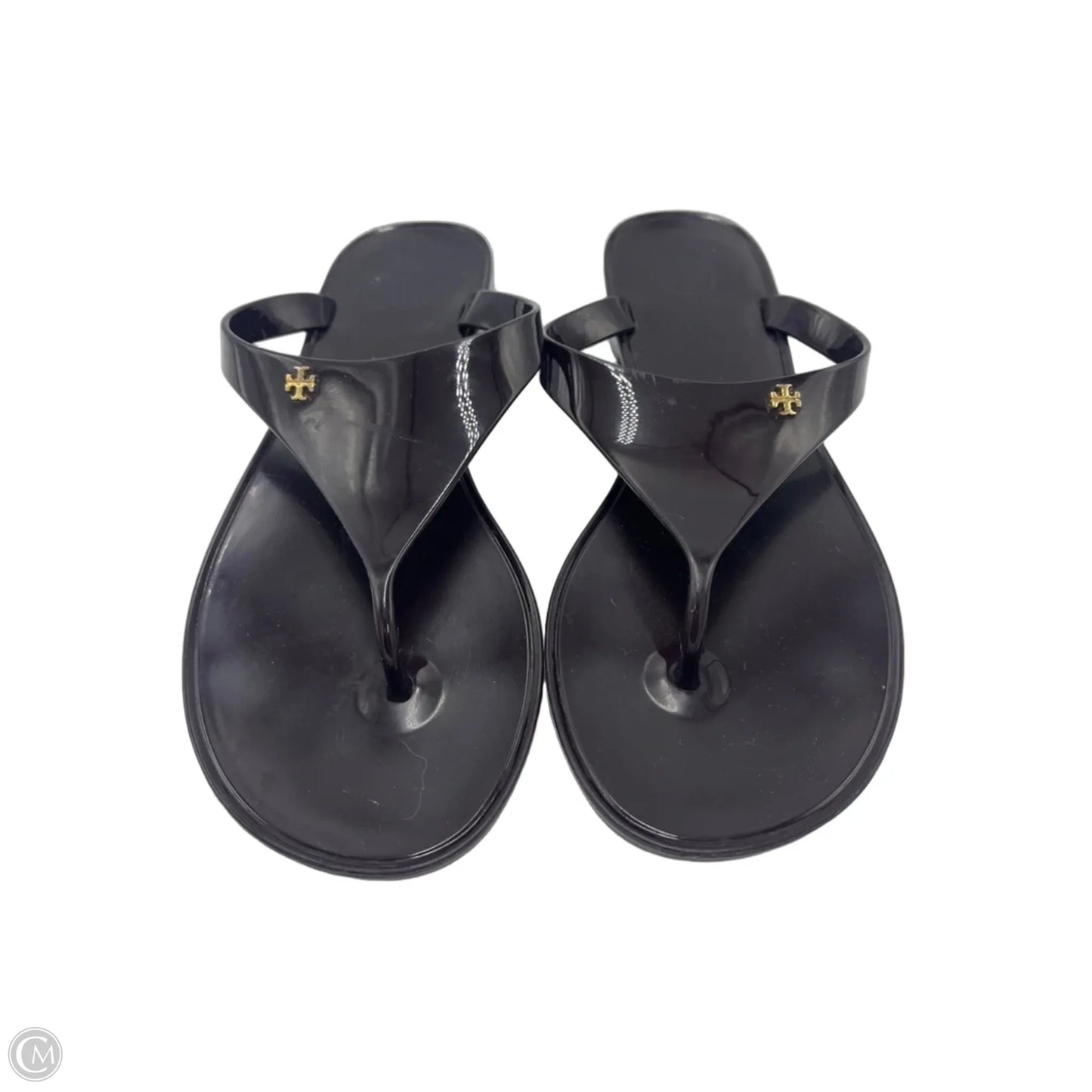 Sandals Designer By Tory Burch In Deep Maroon, Size: 8