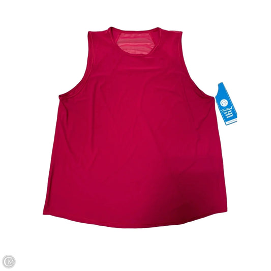 Athletic Tank Top By Lululemon In Pink, Size: L