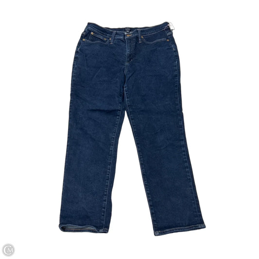 Jeans Straight By J. Crew In Blue, Size: 12