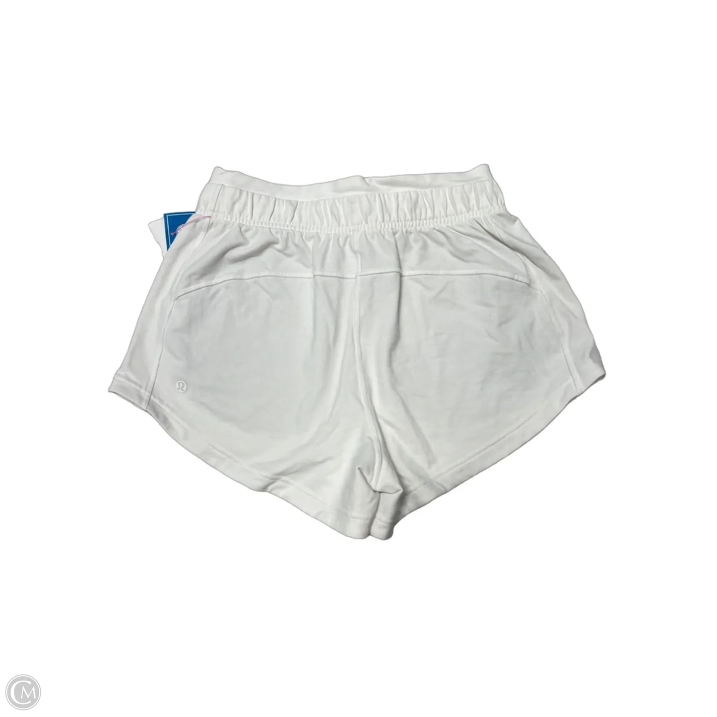 Athletic Shorts By Lululemon In White, Size: S