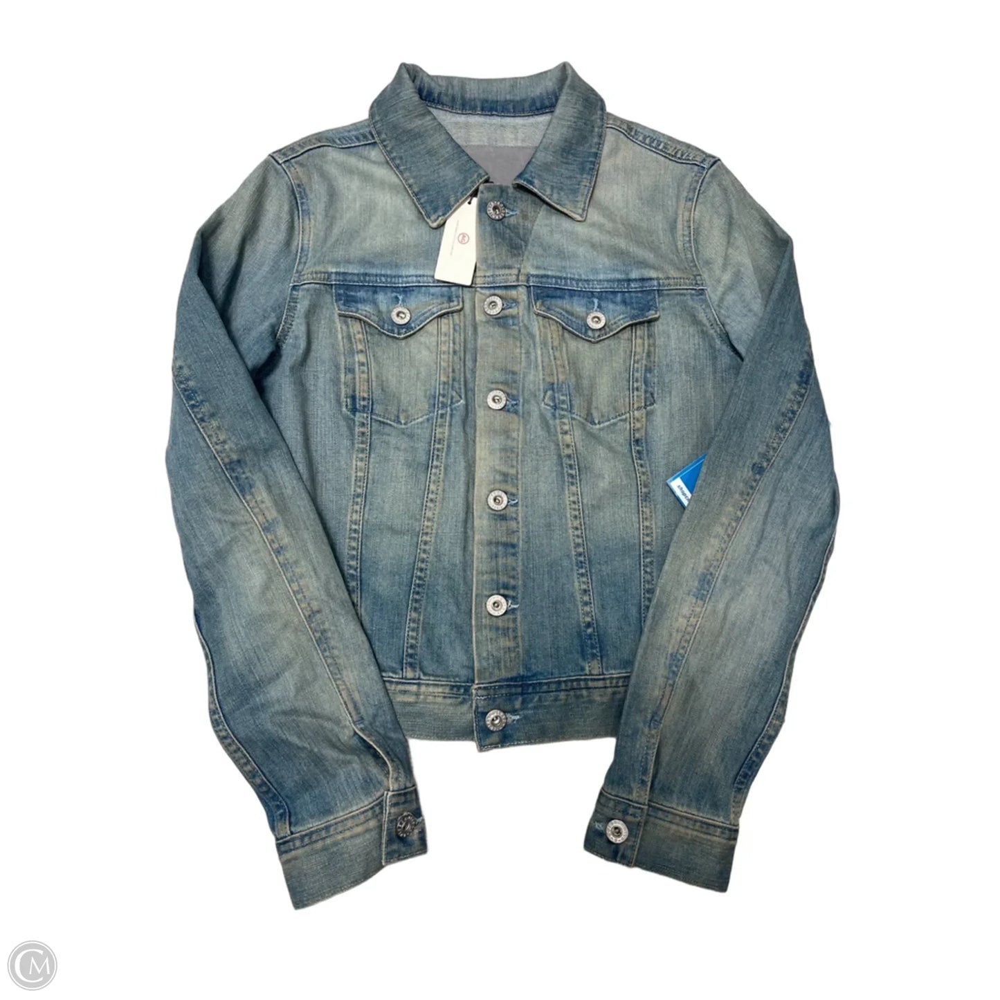 New! The Robyn Jacket Denim By Adriano Goldschmied , Size: M