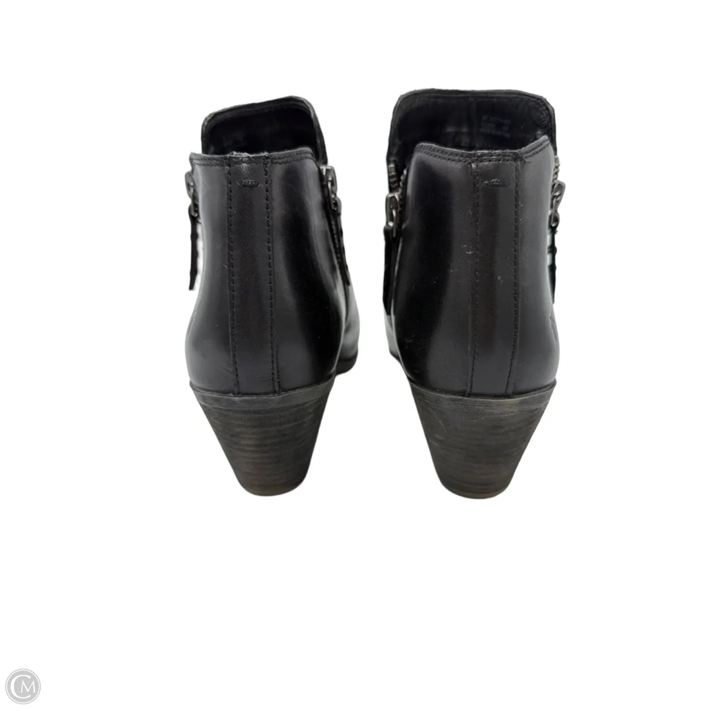 Boots Designer By Frye In Black, Size: 9