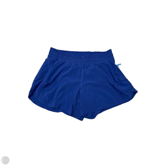 Athletic Shorts By Lululemon In Blue, Size: L