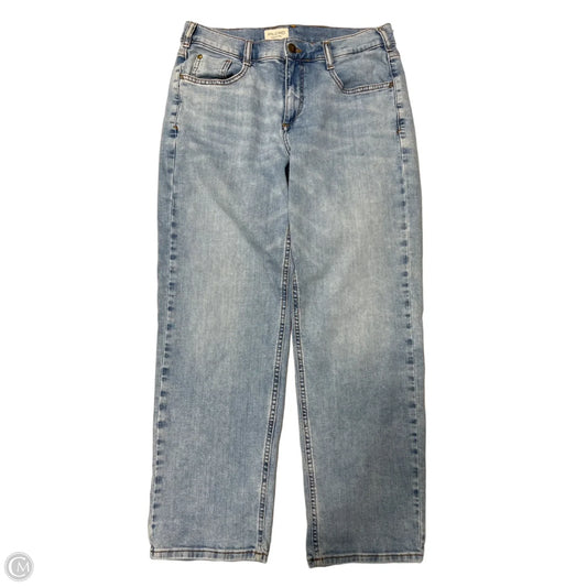 Jeans Straight By Pilcro In Blue, Size: 6p