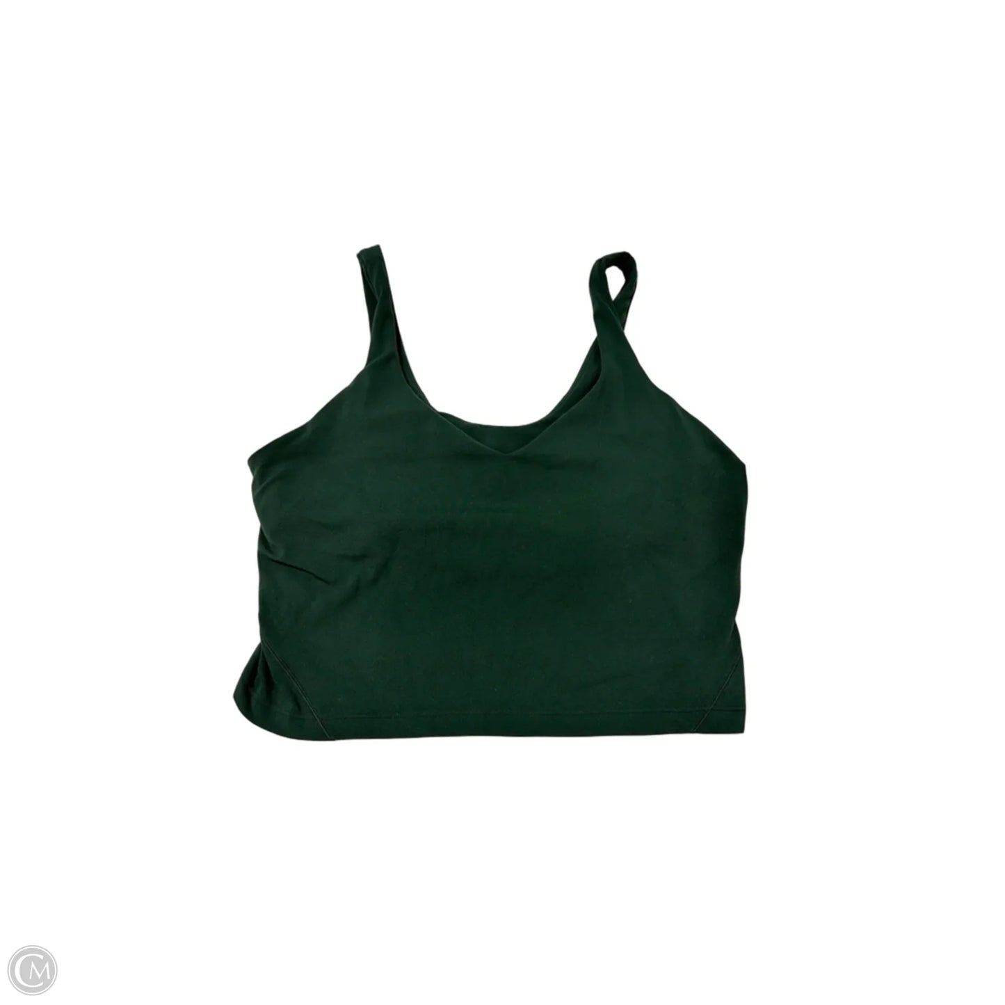 Athletic Tank Top By Lululemon In Green, Size: L
