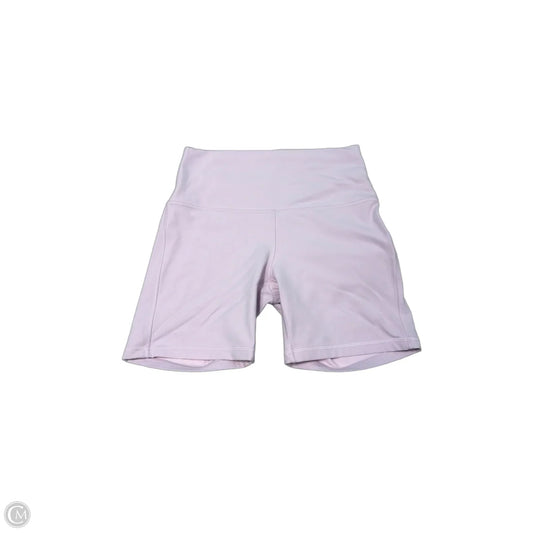 Athletic Shorts By Lululemon In Pink, Size: M