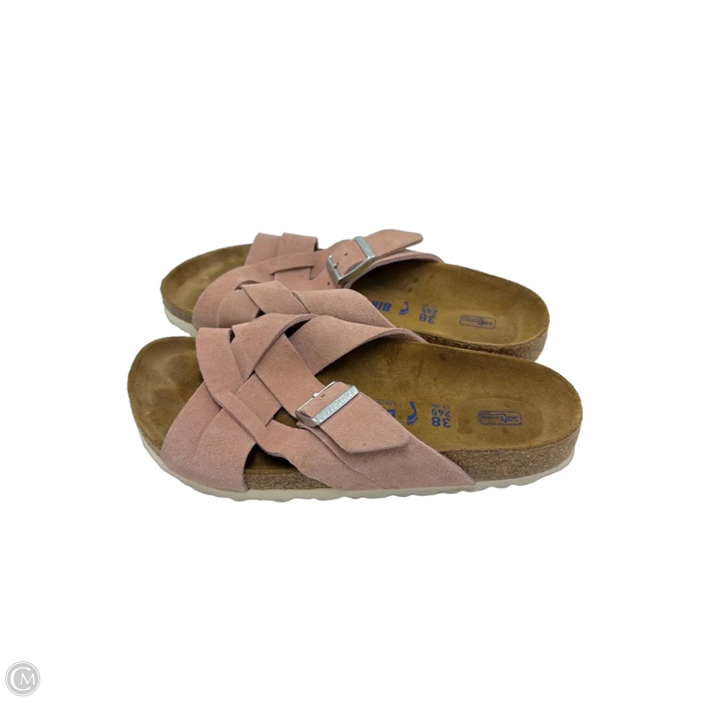 Sandals Designer By Birkenstock In Pink, Size: 7