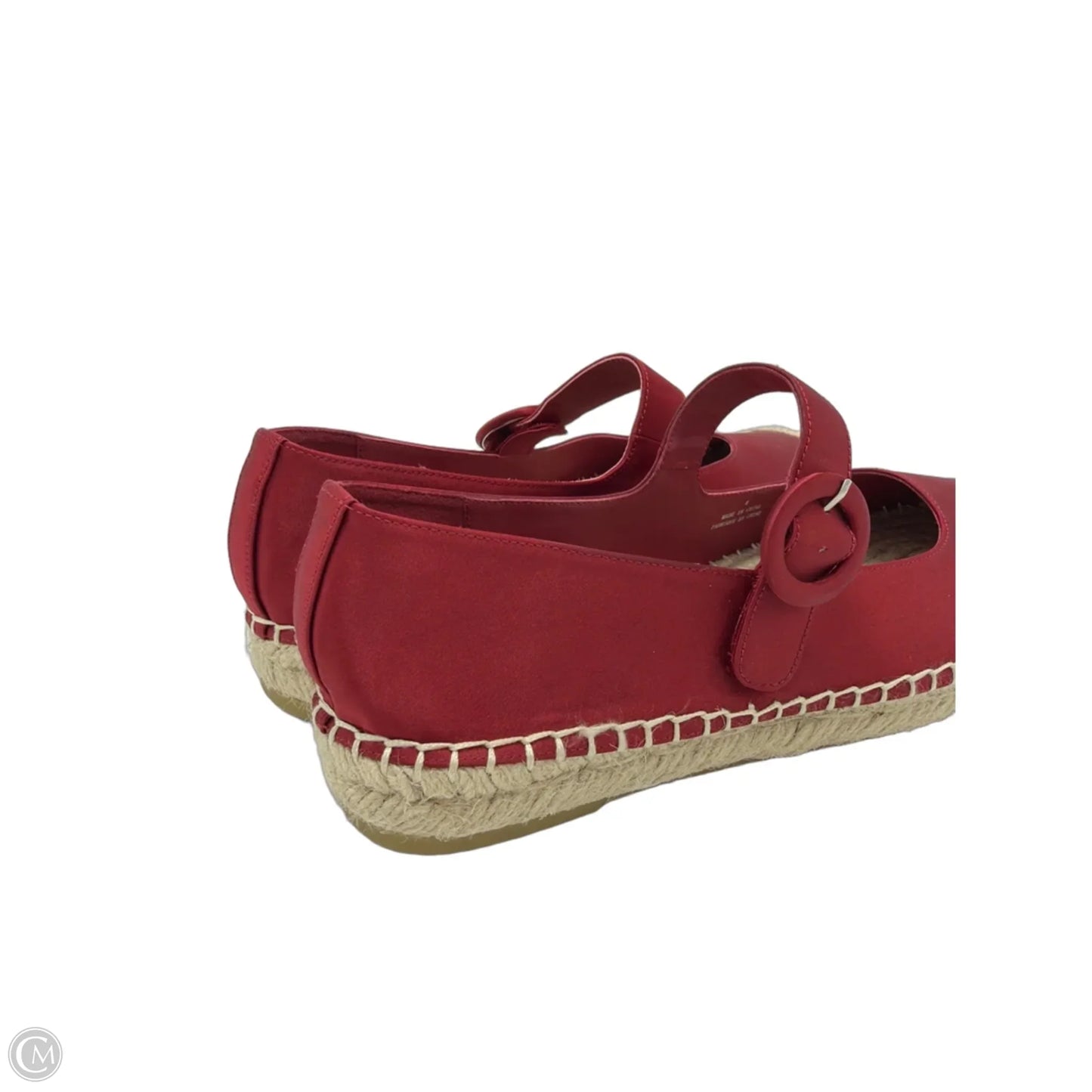 Shoes Espadrille Flats By Jeffrey Campbell In Red, Size: 8