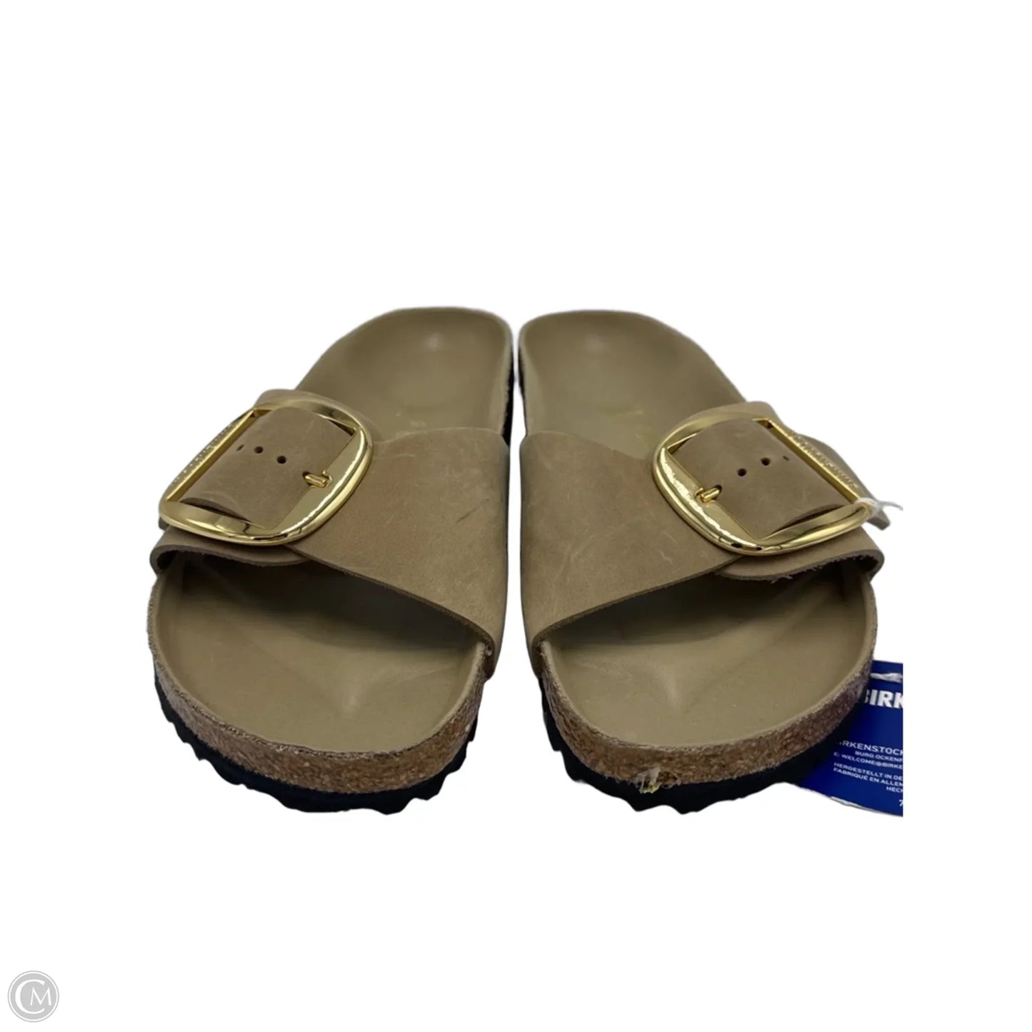 Sandals Designer By Birkenstock In Taupe, Size: 10