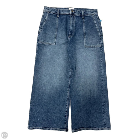 Jeans Cropped By Hudson In Blue, Size: 12