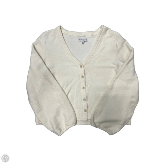 Top Long Sleeve By Madewell In Cream, Size: Xl