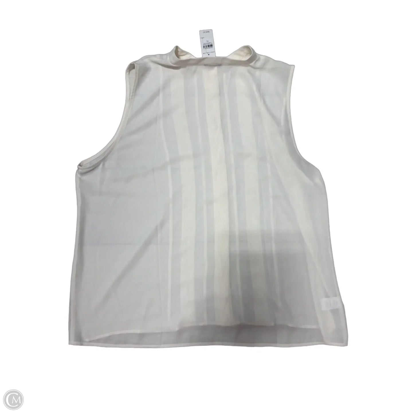 New! Top Sleeveless By Ann Taylor In Cream, Size: Xl
