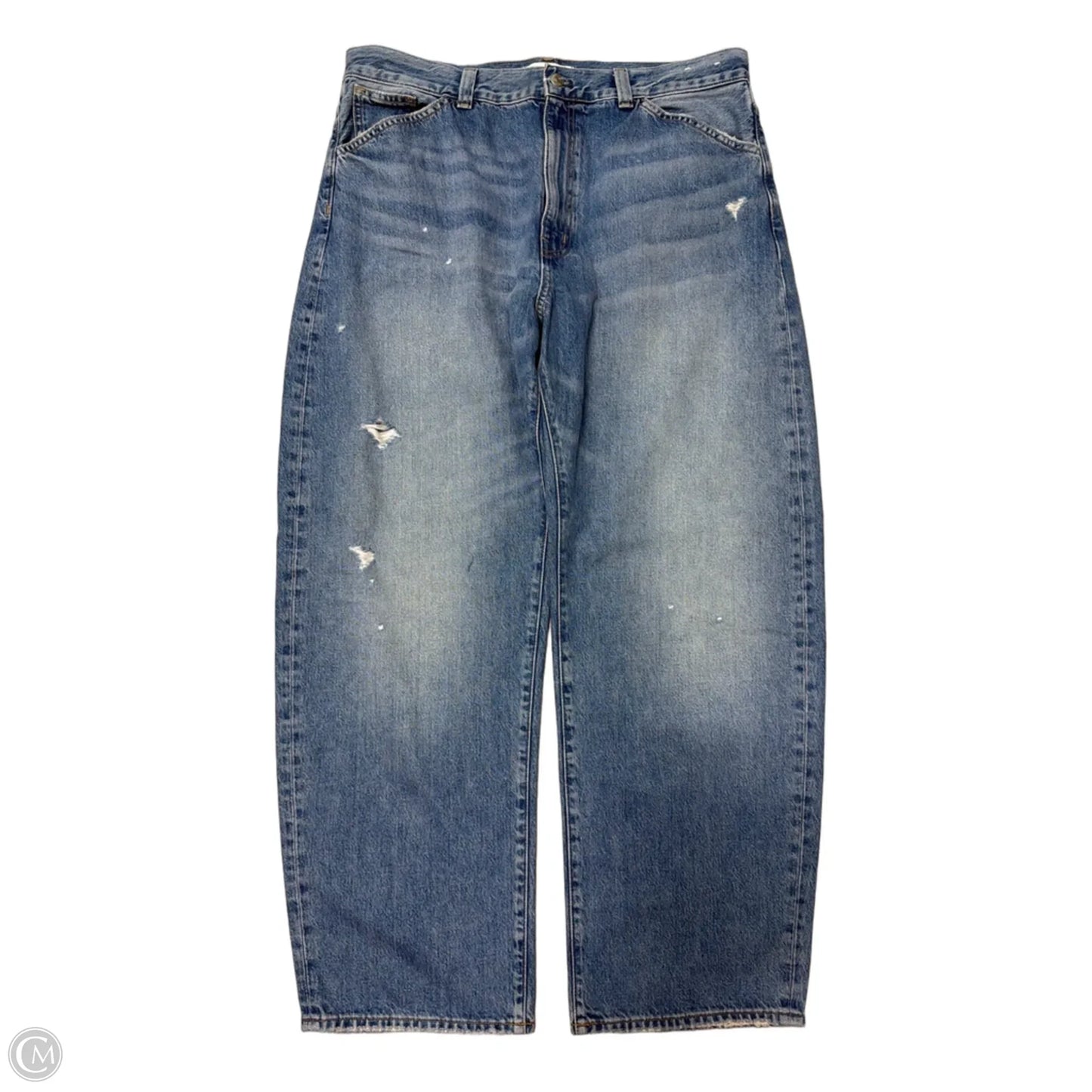 Jeans Wide Leg By Madewell In Blue, Size: 12
