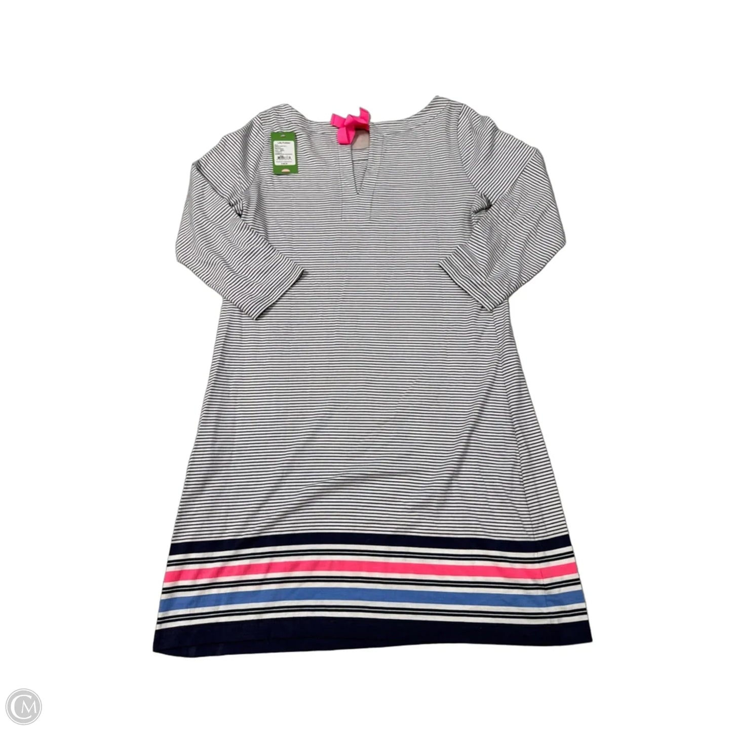 New! Dress Designer By Lilly Pulitzer In Striped Pattern, Size: L
